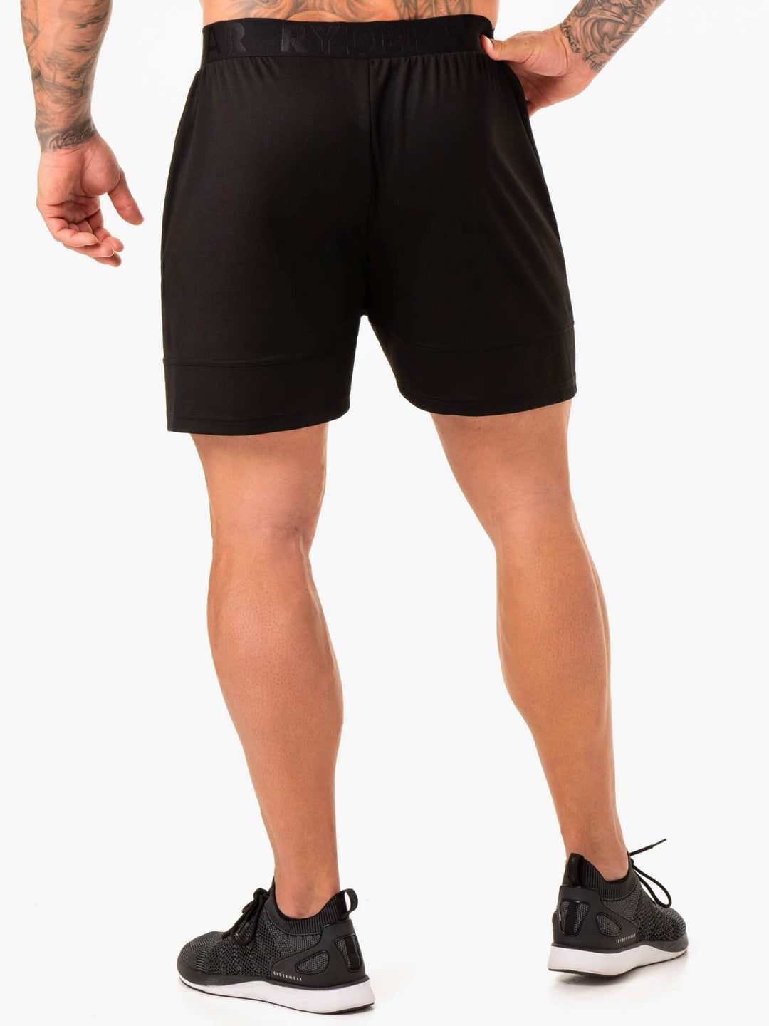 Action Mesh Short - Black Clothing Ryderwear 