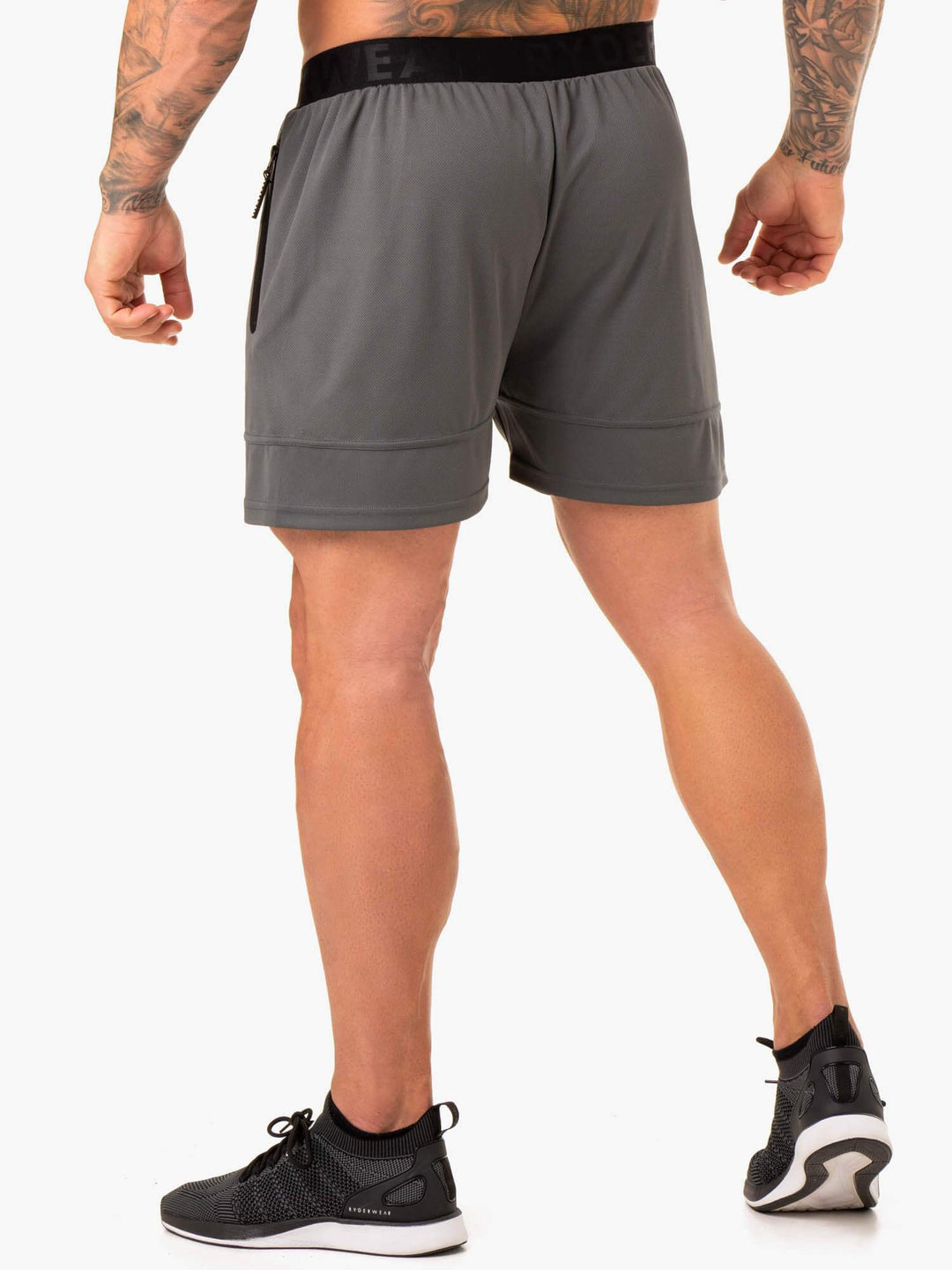 Action Mesh Short - Charcoal Clothing Ryderwear 