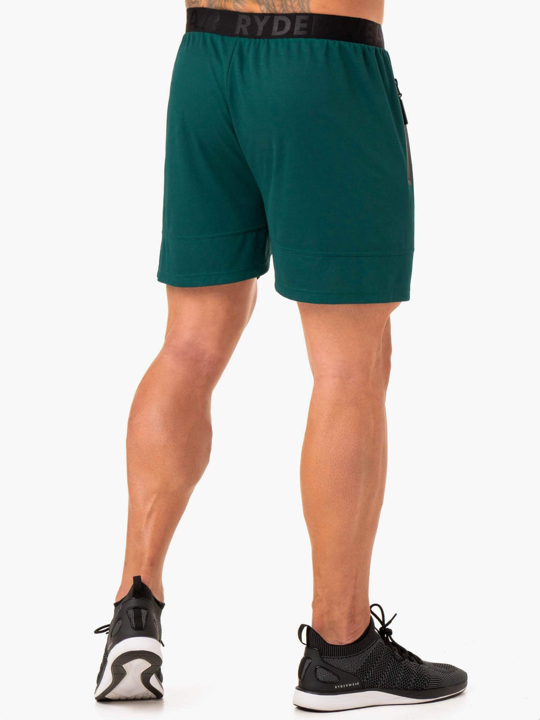 Action Mesh Short - Emerald Clothing Ryderwear 