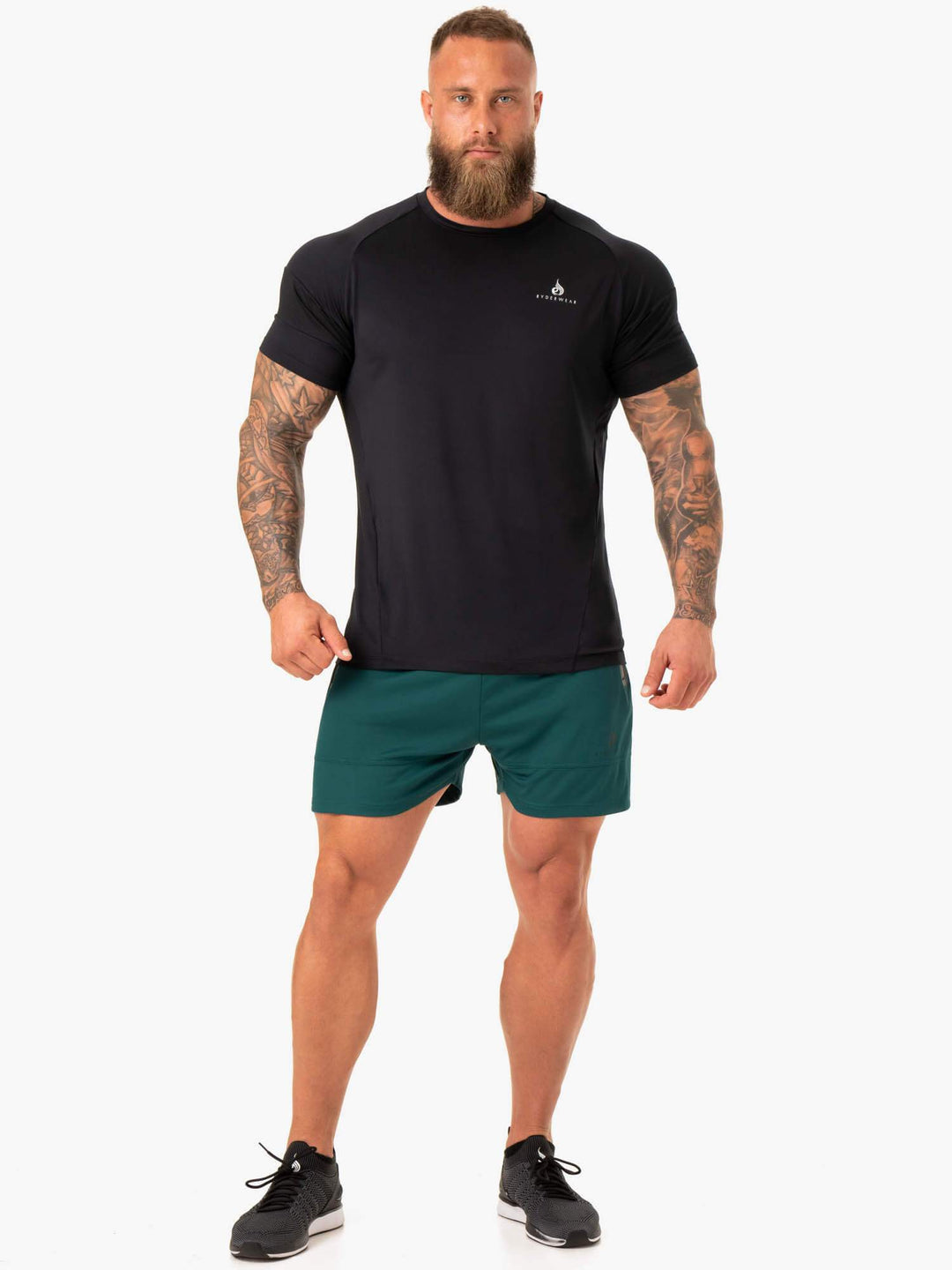 Action Mesh Short - Emerald Clothing Ryderwear 