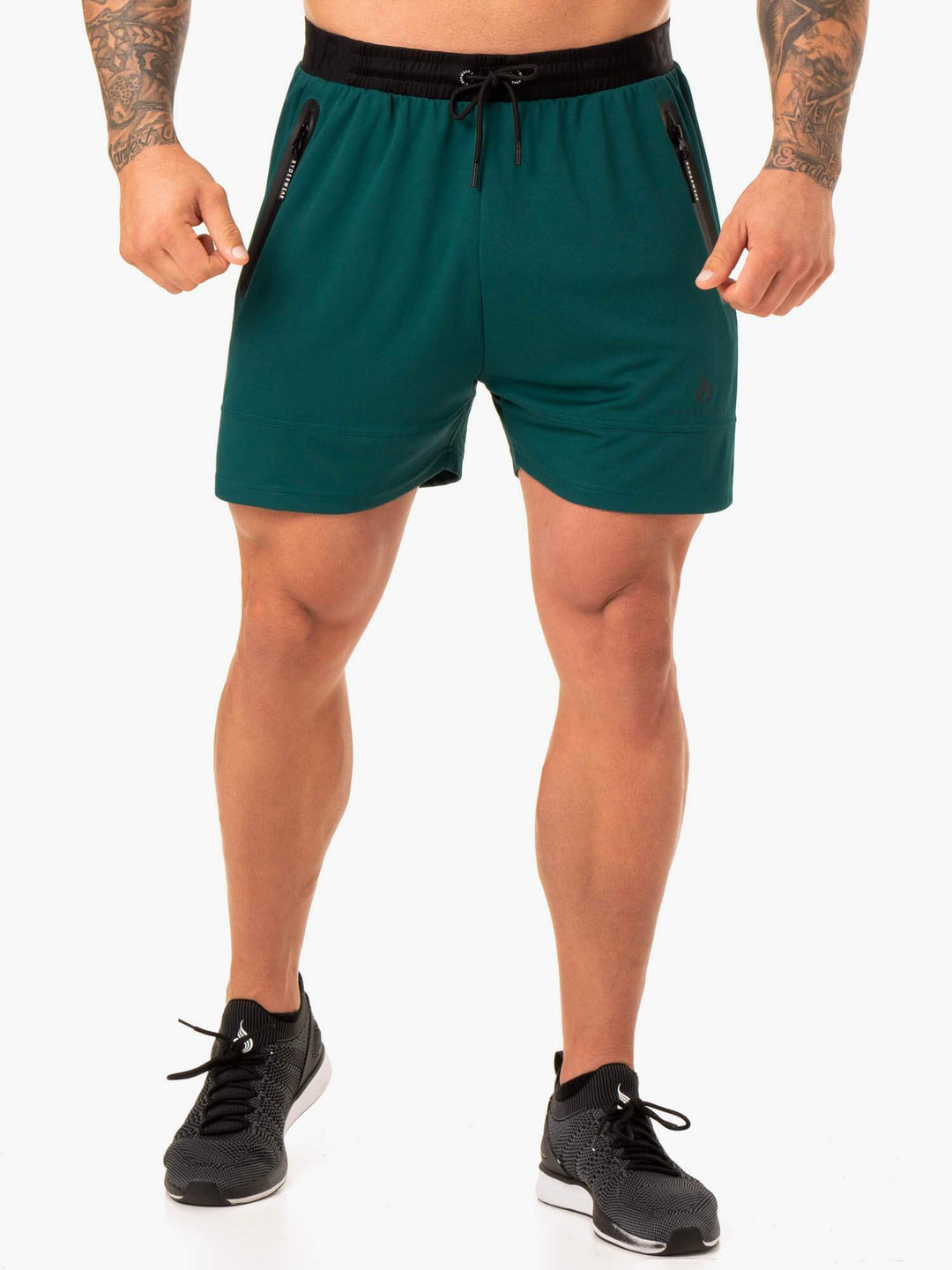 Action Mesh Short - Emerald Clothing Ryderwear 