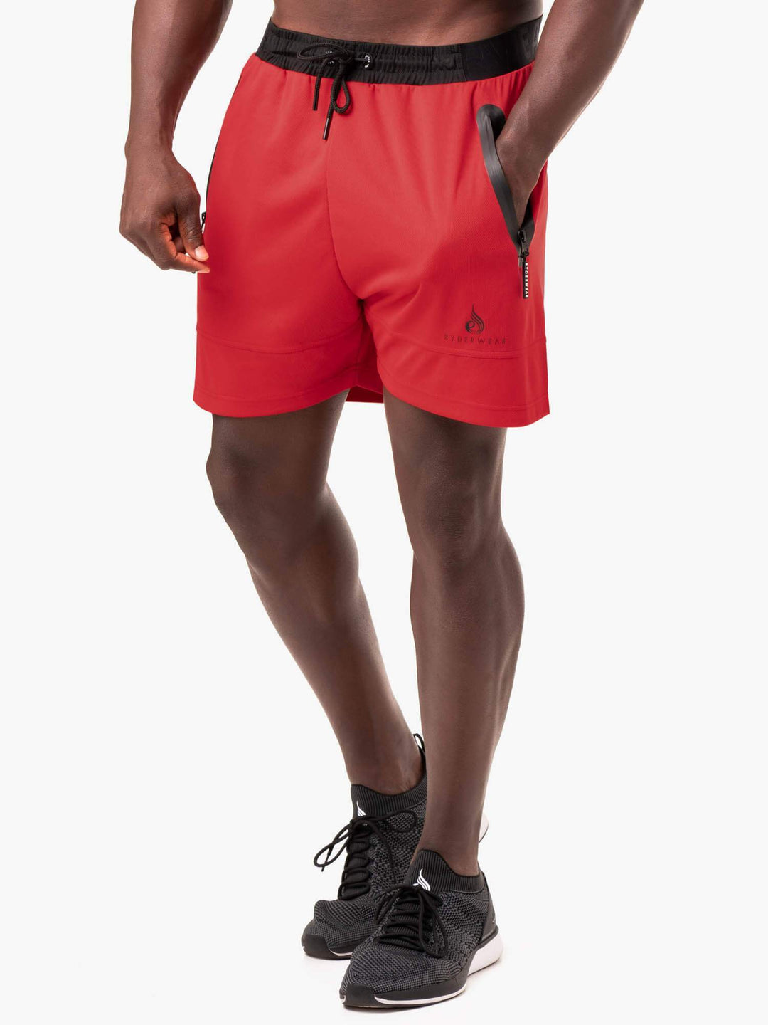 Action Mesh Short - Red Clothing Ryderwear 