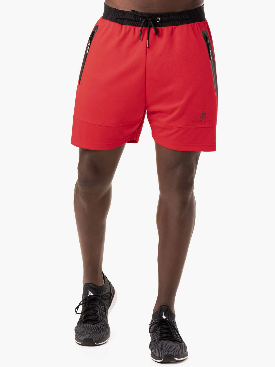 Action Mesh Short - Red Clothing Ryderwear 