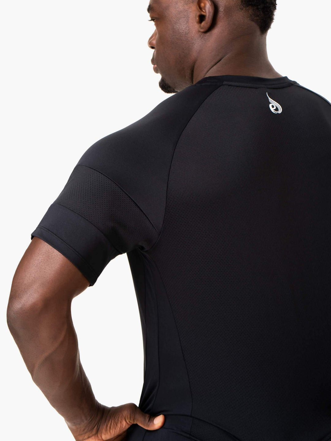 Action Mesh T-Shirt - Black Clothing Ryderwear 