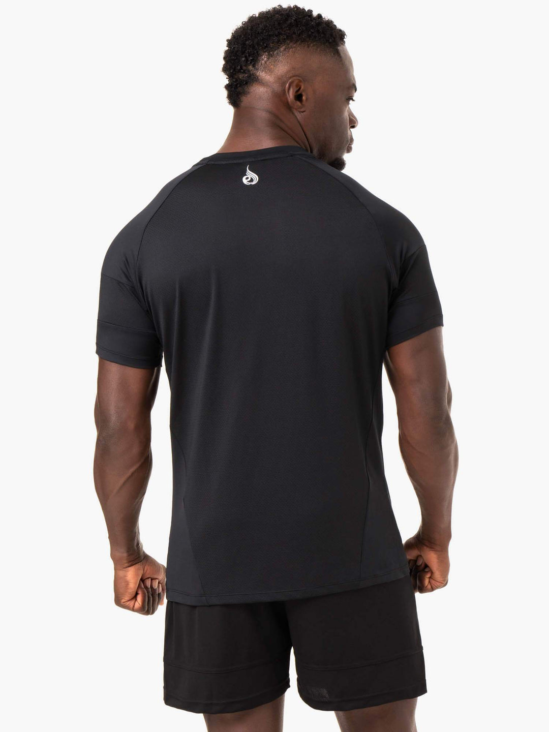 Action Mesh T-Shirt - Black Clothing Ryderwear 