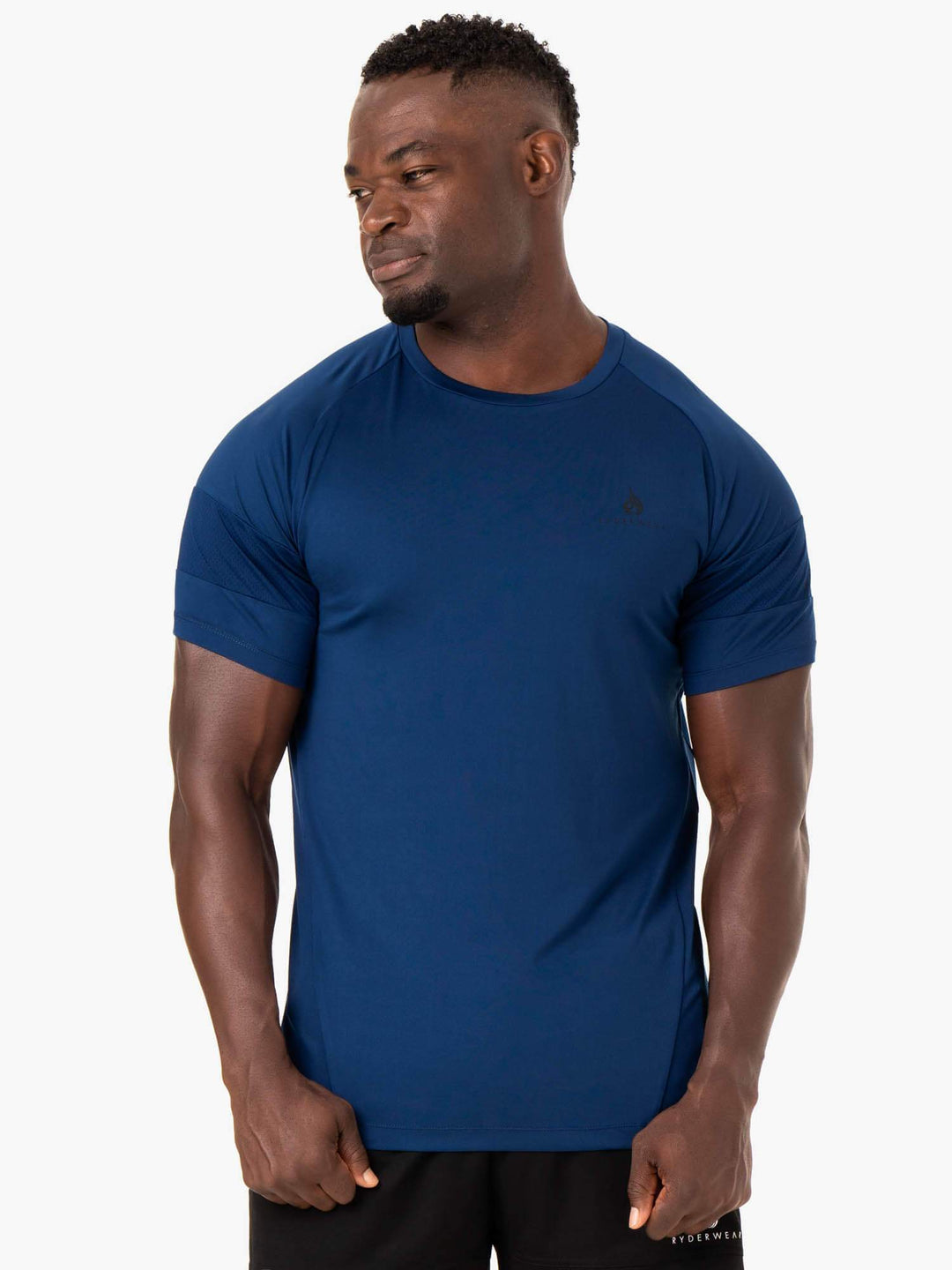 Action Mesh T-Shirt - Blue Clothing Ryderwear 