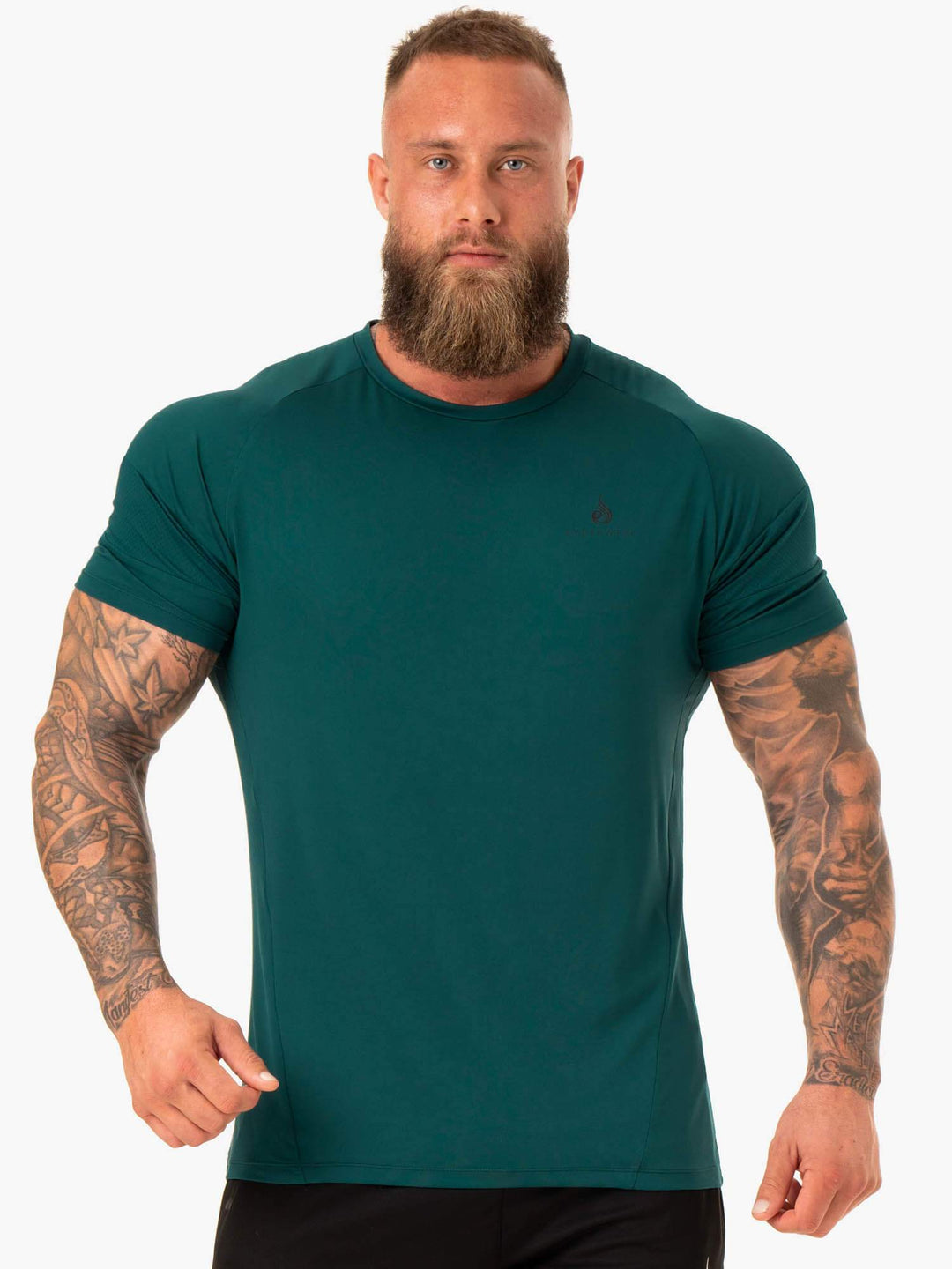 Action Mesh T-Shirt - Emerald Clothing Ryderwear 