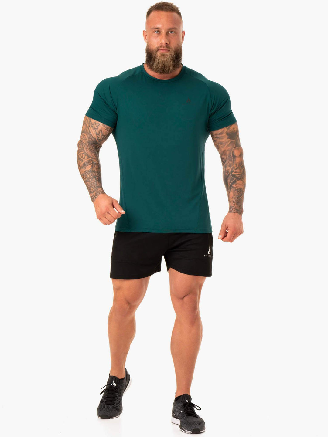 Action Mesh T-Shirt - Emerald Clothing Ryderwear 