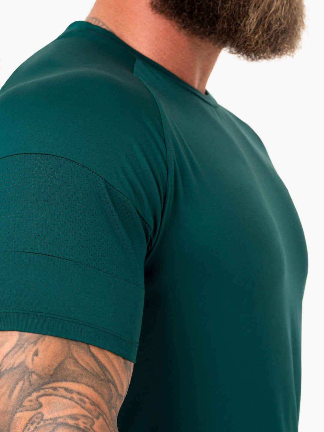 Action Mesh T-Shirt - Emerald Clothing Ryderwear 