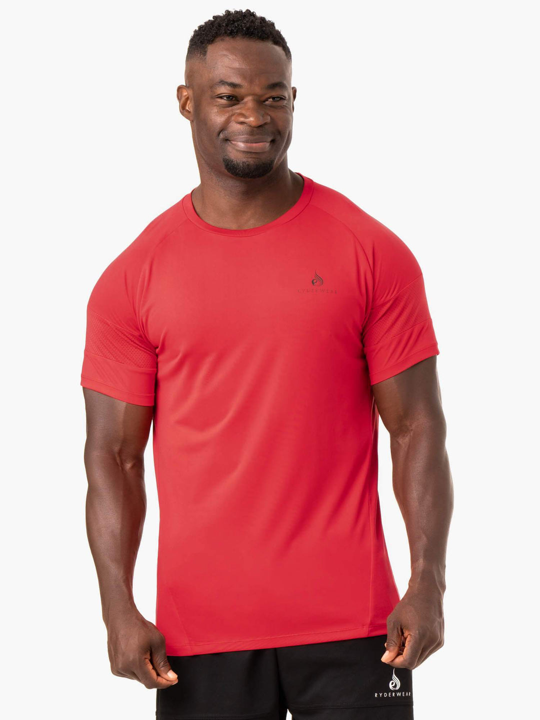 Action Mesh T-Shirt - Red Clothing Ryderwear 