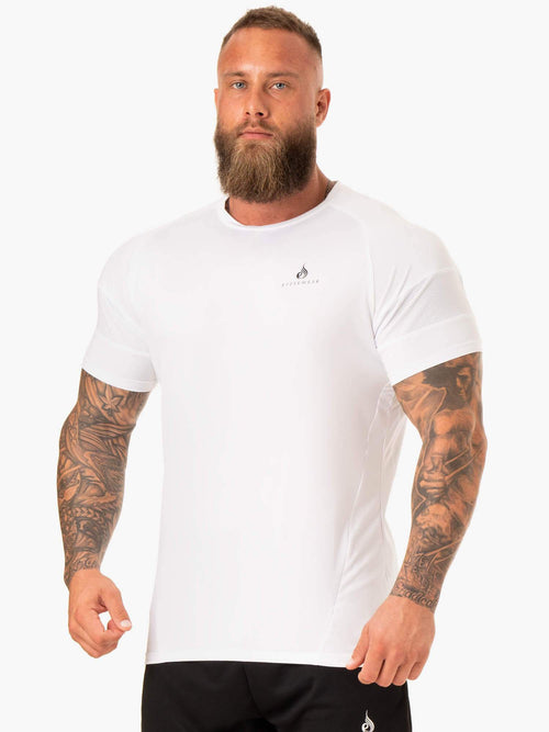 Action Mesh T-Shirt White