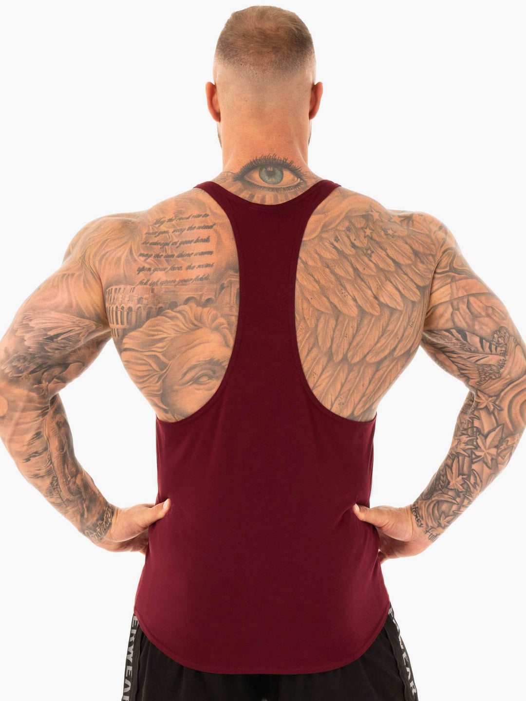 Active T-Back - Burgundy Clothing Ryderwear 