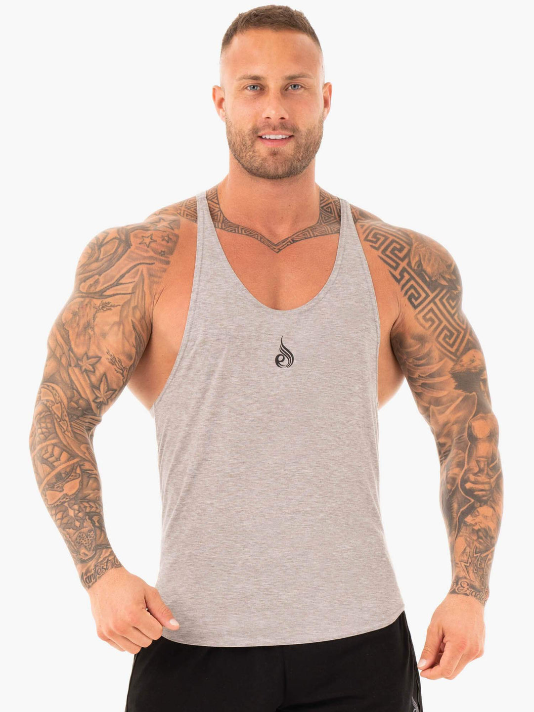 Active T-Back - Grey Marl Clothing Ryderwear 