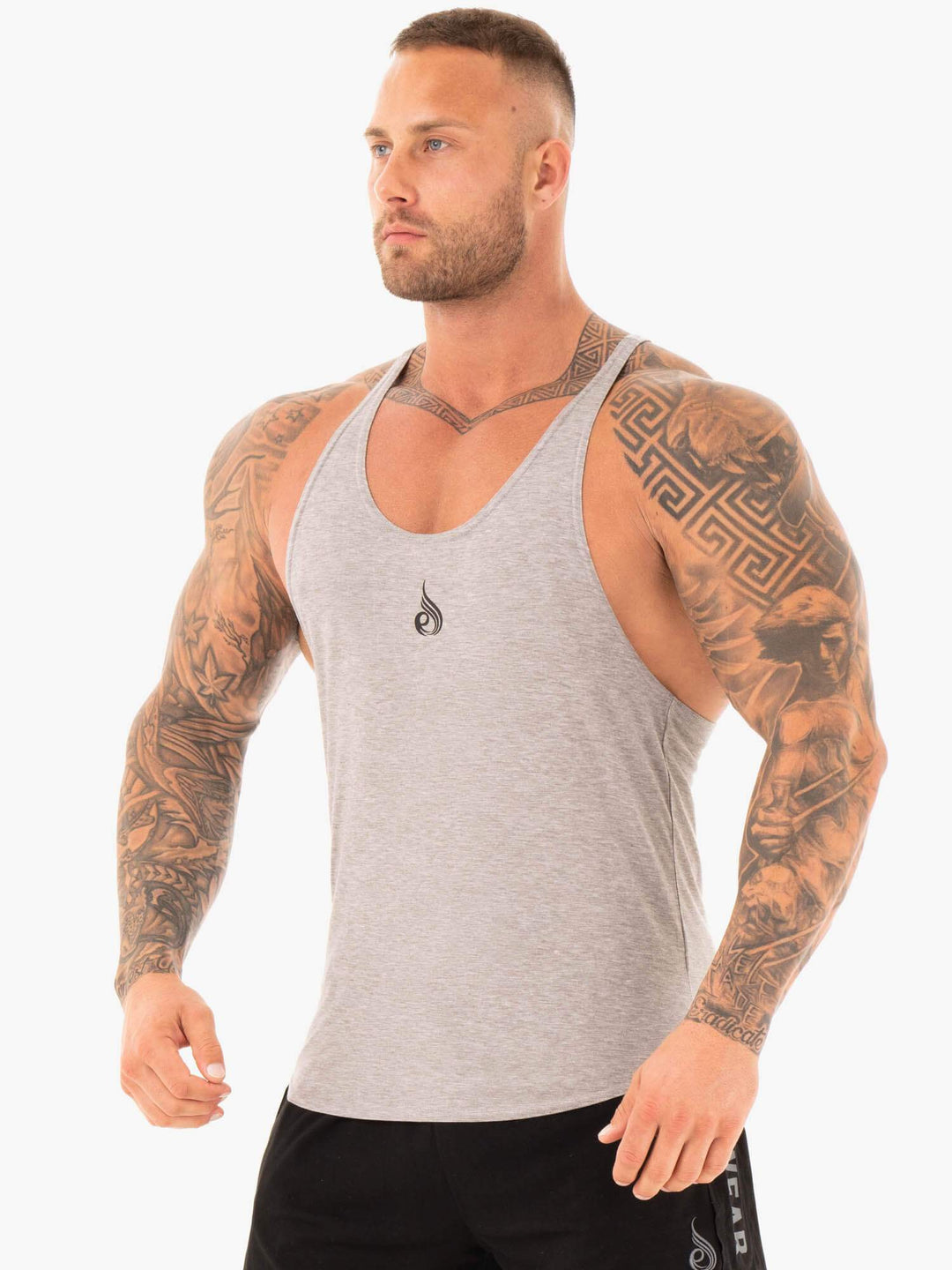 Active T-Back - Grey Marl Clothing Ryderwear 