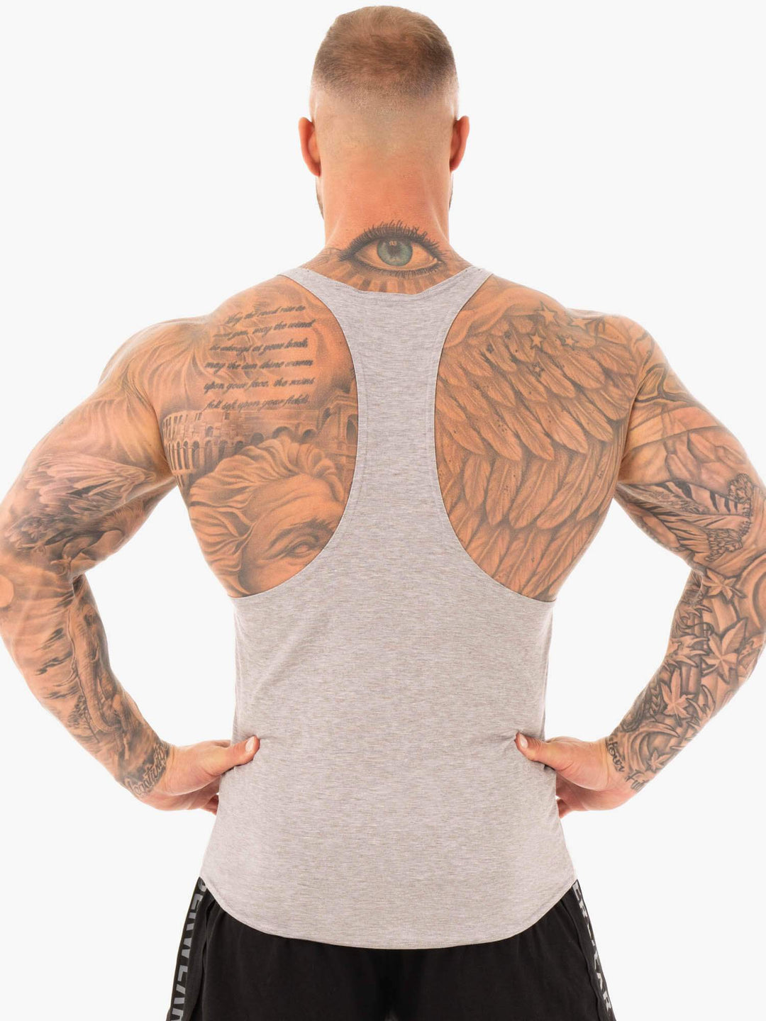 Active T-Back - Grey Marl Clothing Ryderwear 