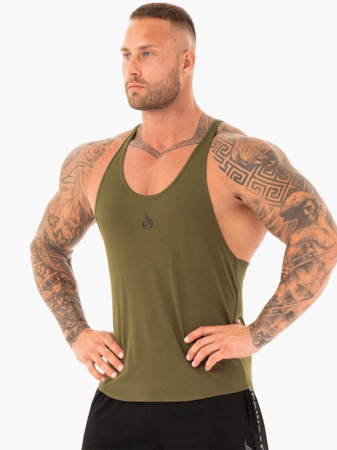 Active T-Back - Khaki Clothing Ryderwear 