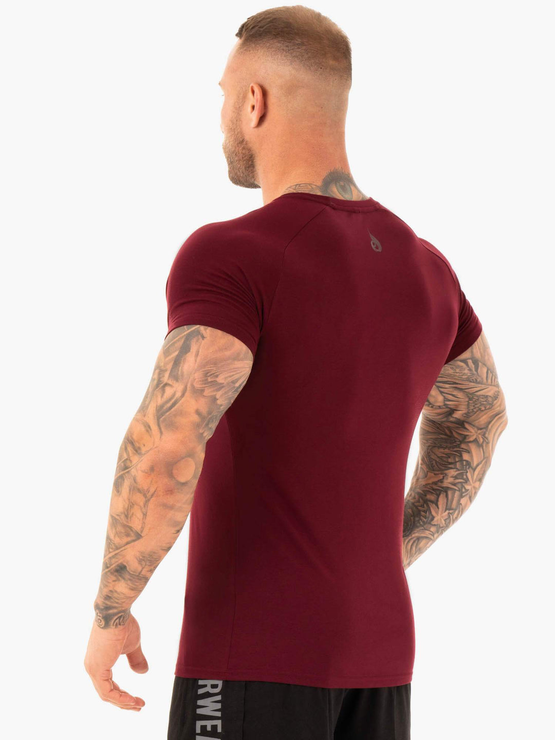 Active T-Shirt - Burgundy Clothing Ryderwear 