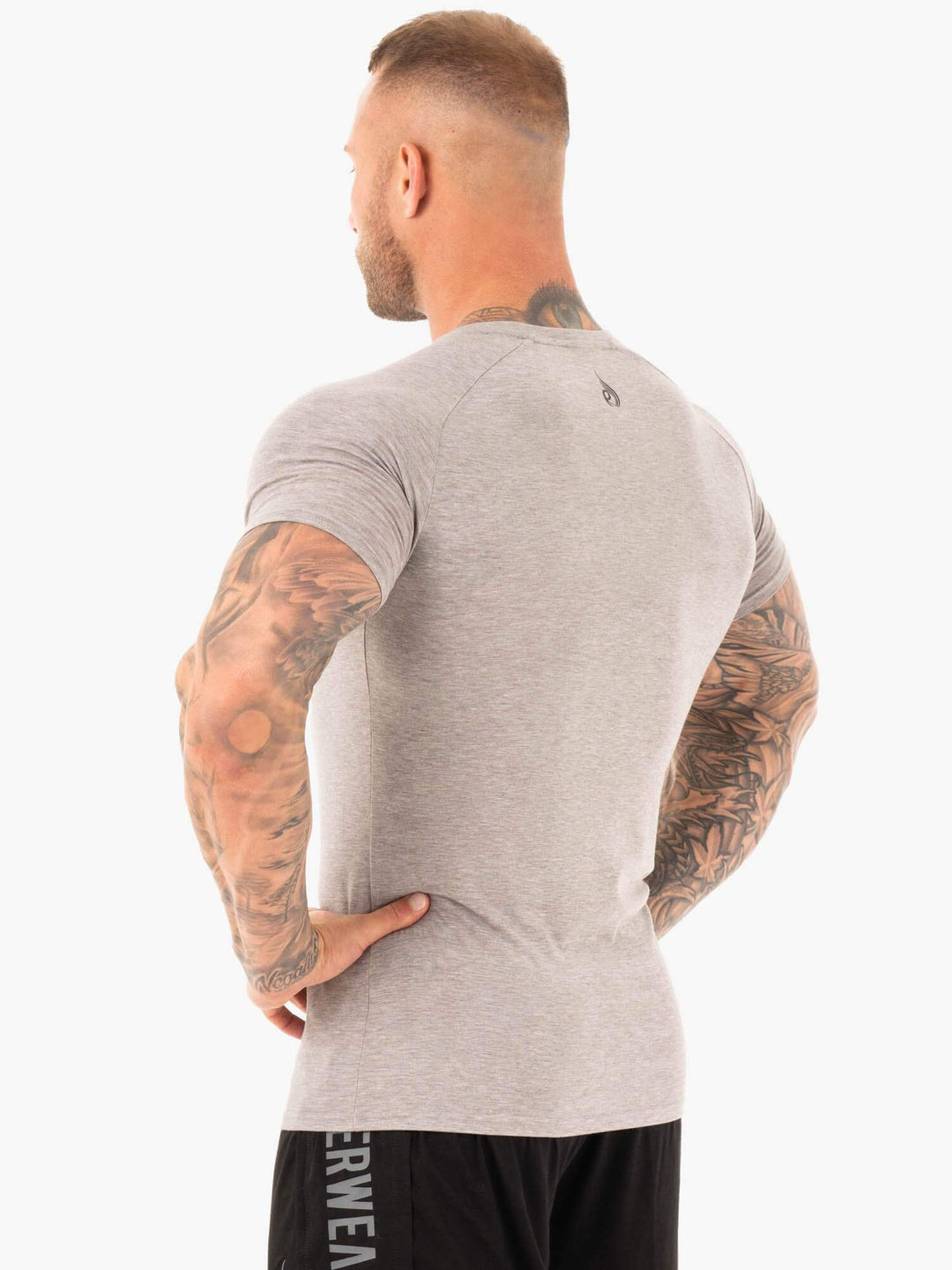 Active T-Shirt - Grey Marl Clothing Ryderwear 