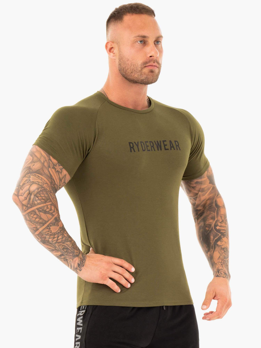 Active T-Shirt - Khaki Clothing Ryderwear 