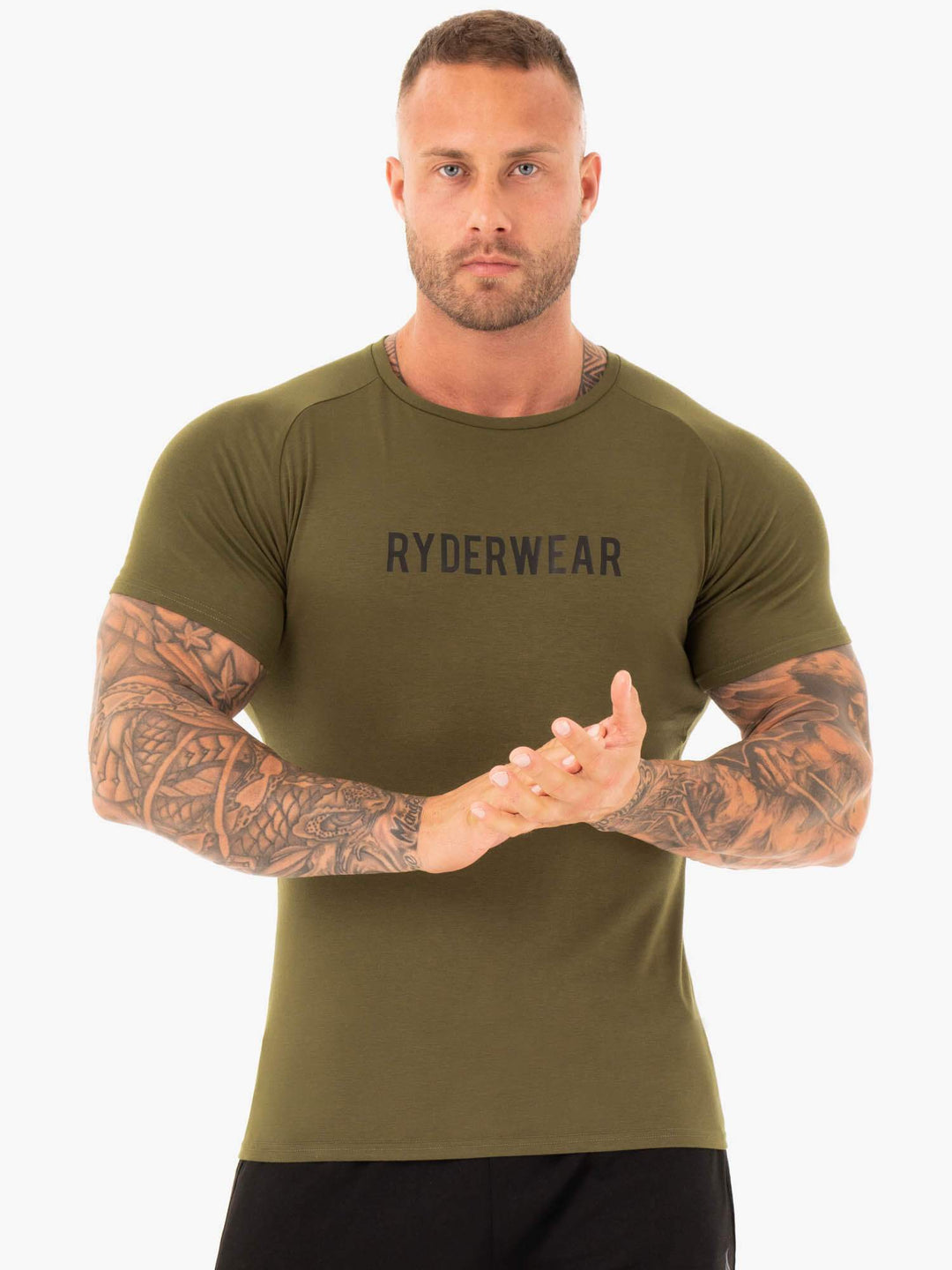 Active T-Shirt - Khaki Clothing Ryderwear 