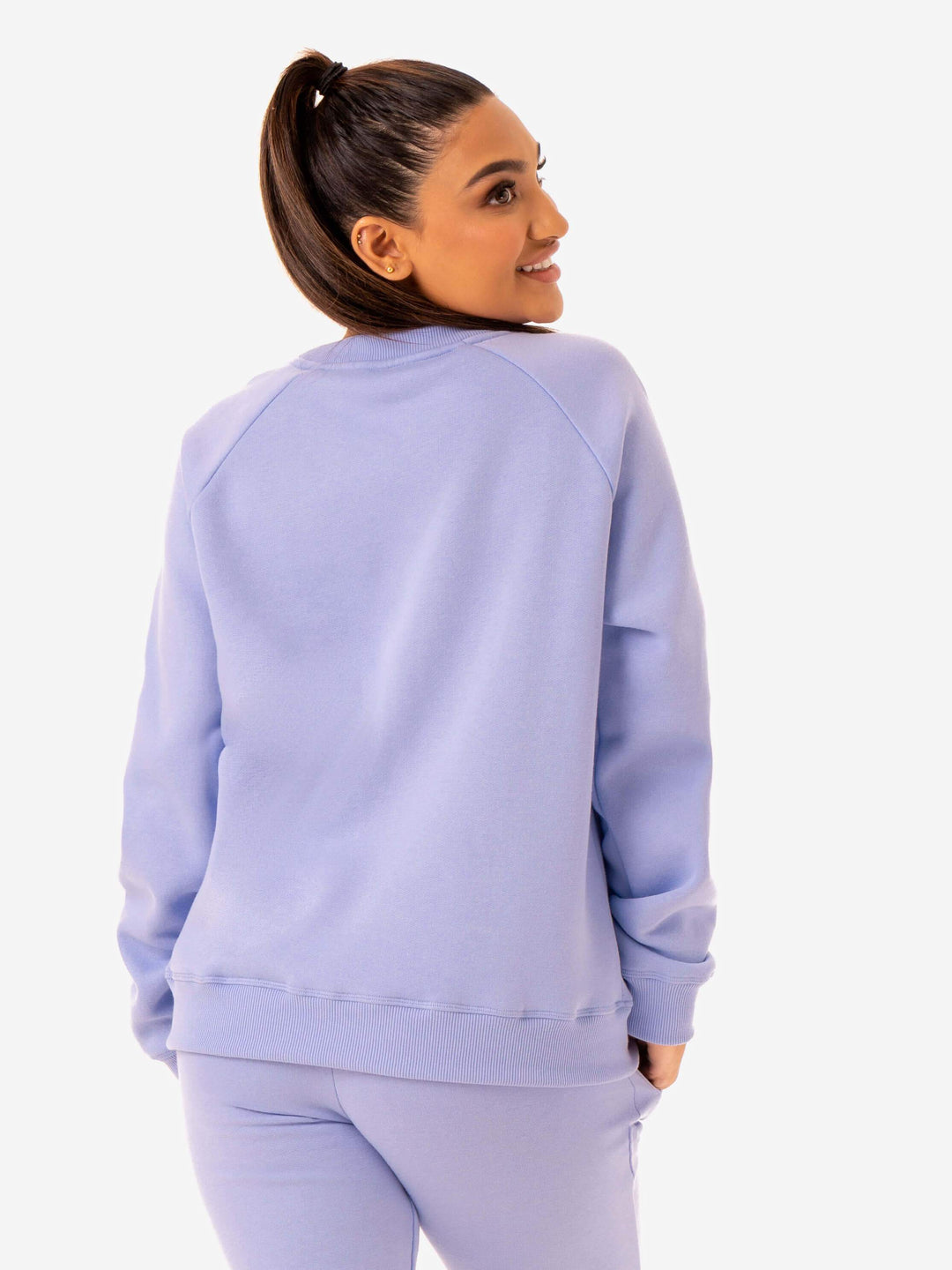 Adapt Boyfriend Sweater - Lavender Clothing Ryderwear 