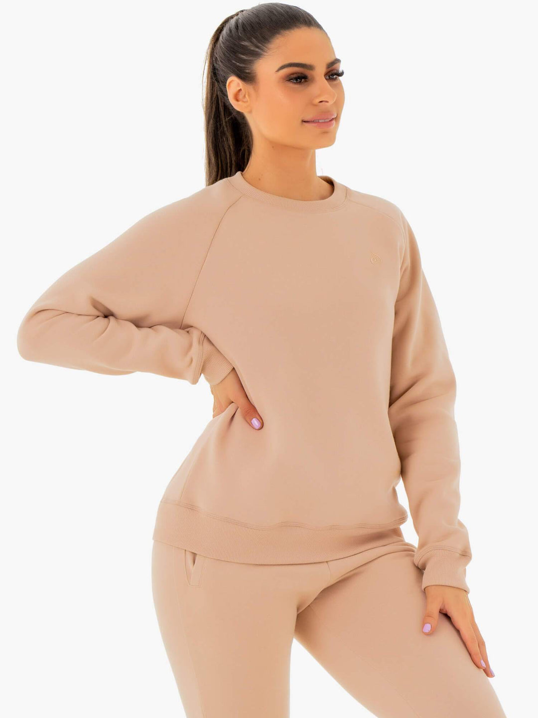 Adapt Boyfriend Sweater - Nude Clothing Ryderwear 