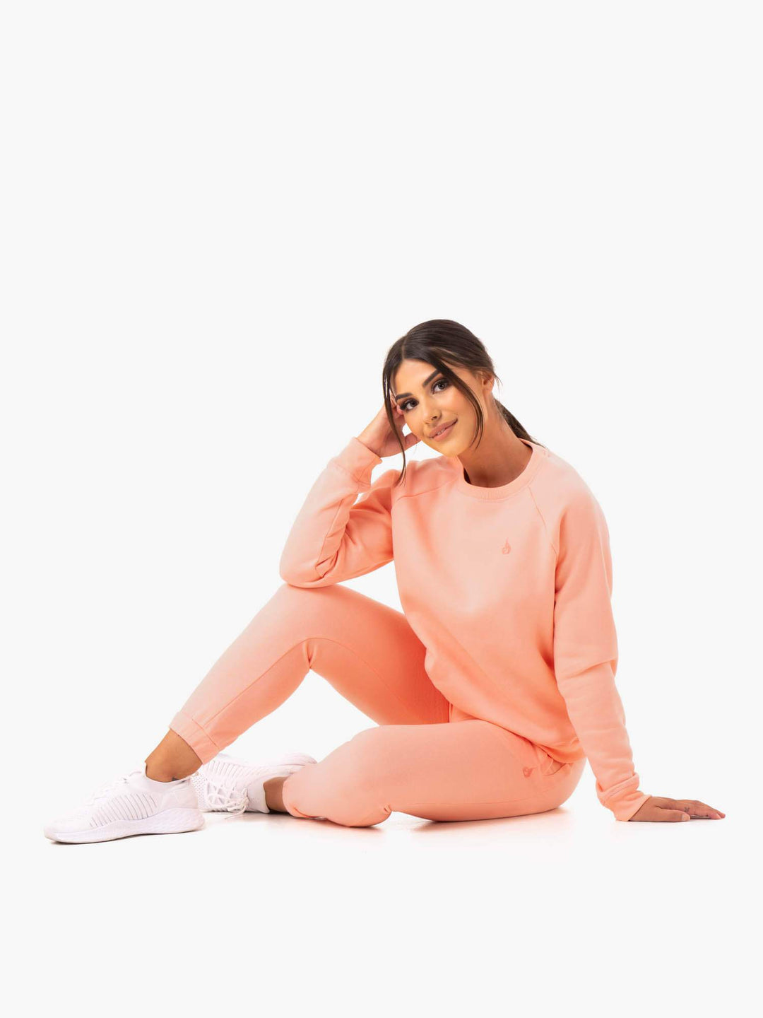 Adapt Boyfriend Sweater - Peach Clothing Ryderwear 