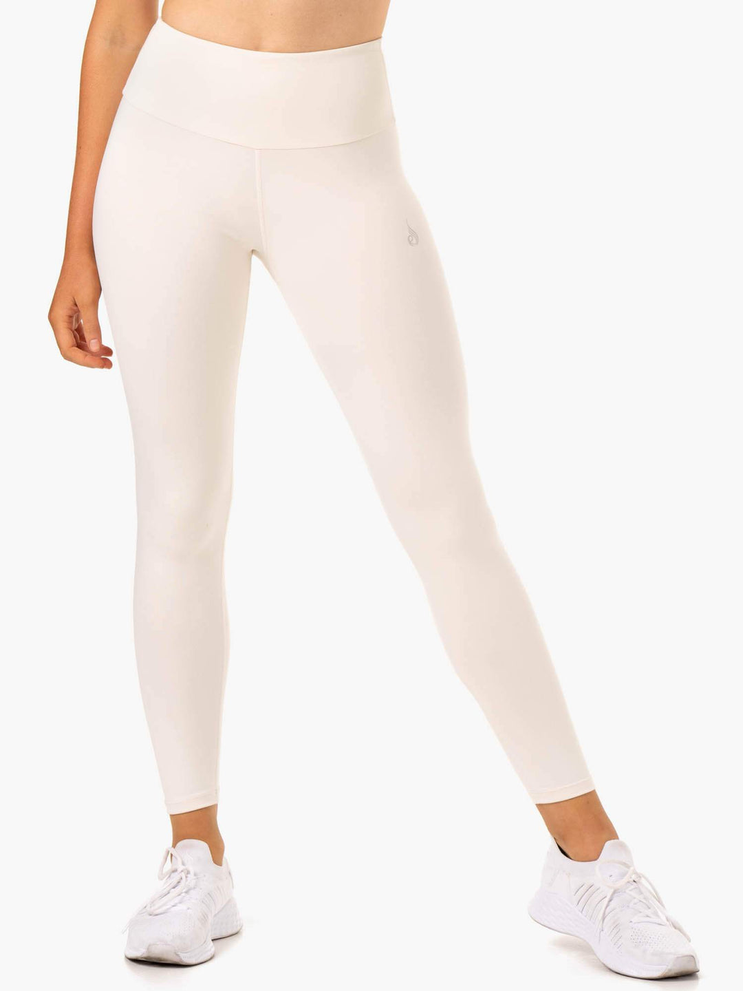 Adapt High Waisted Scrunch Leggings - Ivory Clothing Ryderwear 