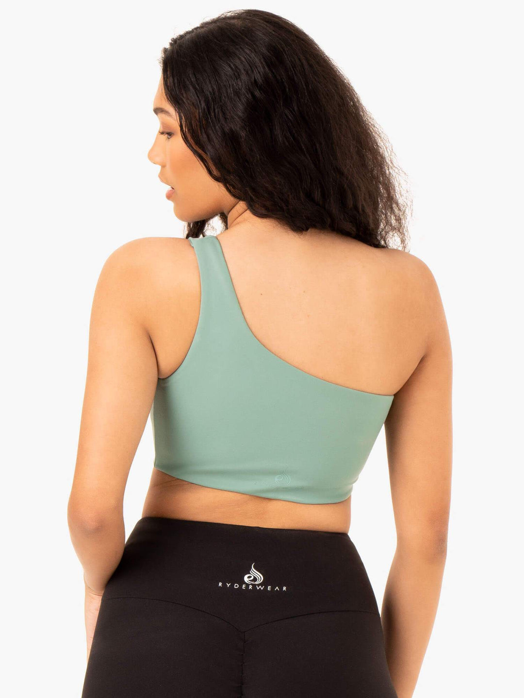 Adapt One Shoulder Sports Bra - Sage Clothing Ryderwear 