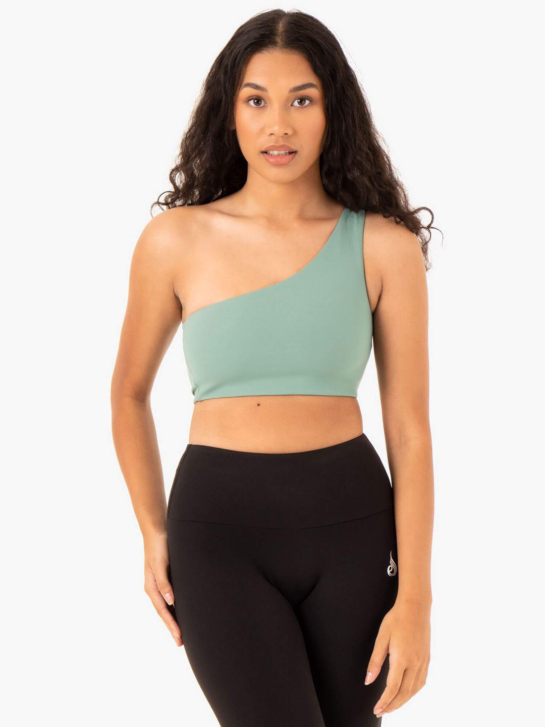 Adapt One Shoulder Sports Bra - Sage Clothing Ryderwear 