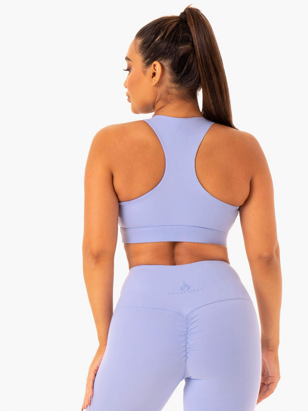 Adapt Twist Sports Bra - Lavender Clothing Ryderwear 