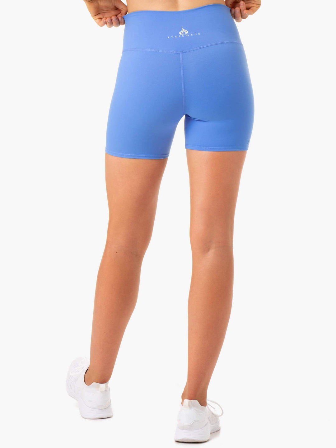 Amazon High Waisted Shorts - Blue Clothing Ryderwear 