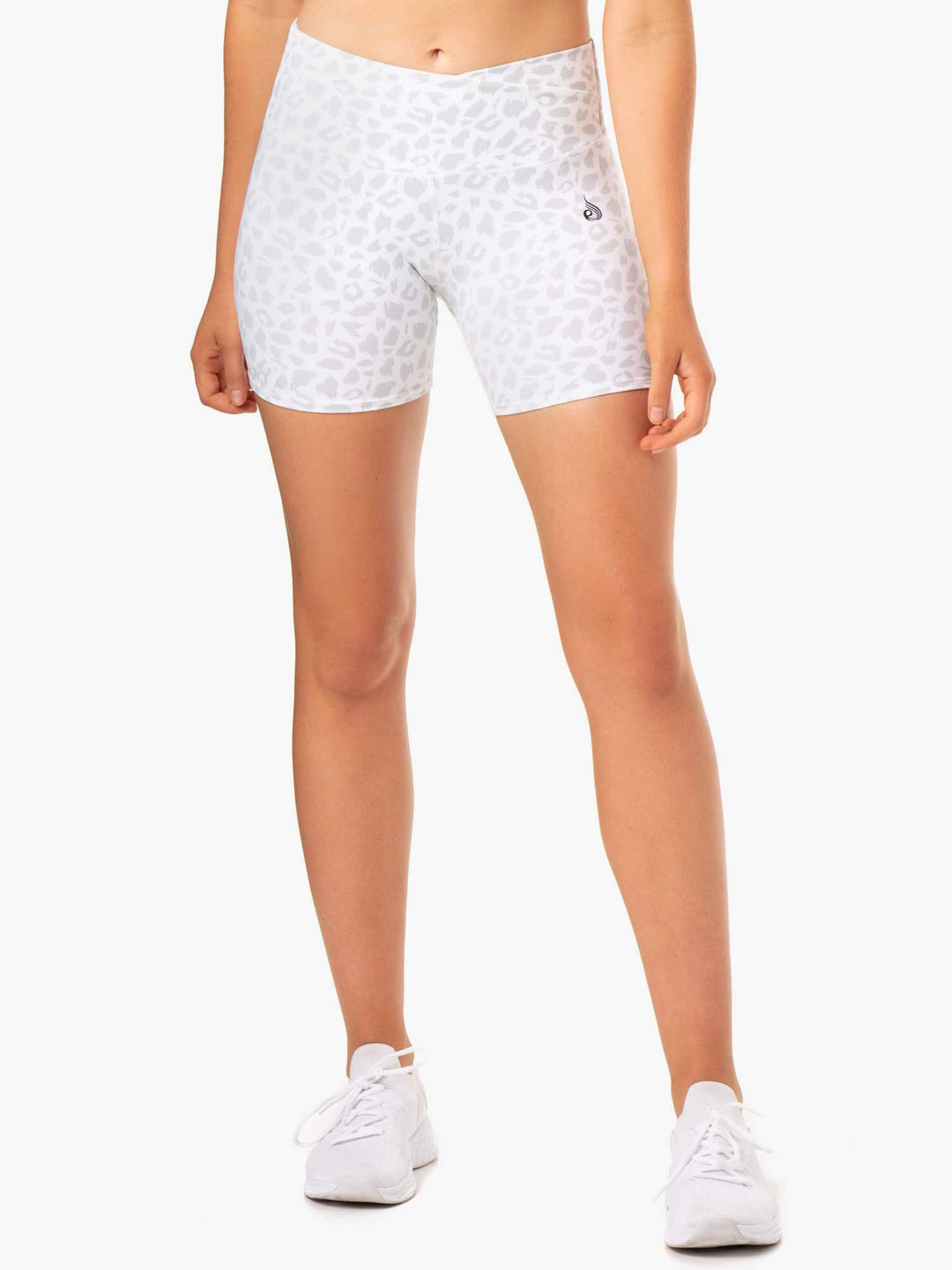 Amazon High Waisted Shorts - Snow Leopard Clothing Ryderwear 