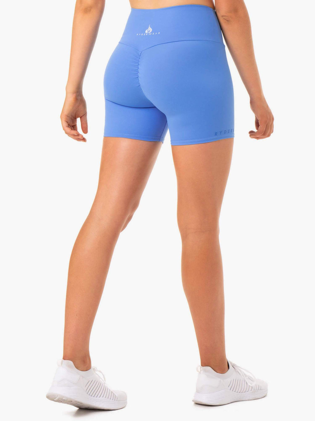 Amazon Scrunch Bum Shorts - Blue Clothing Ryderwear 