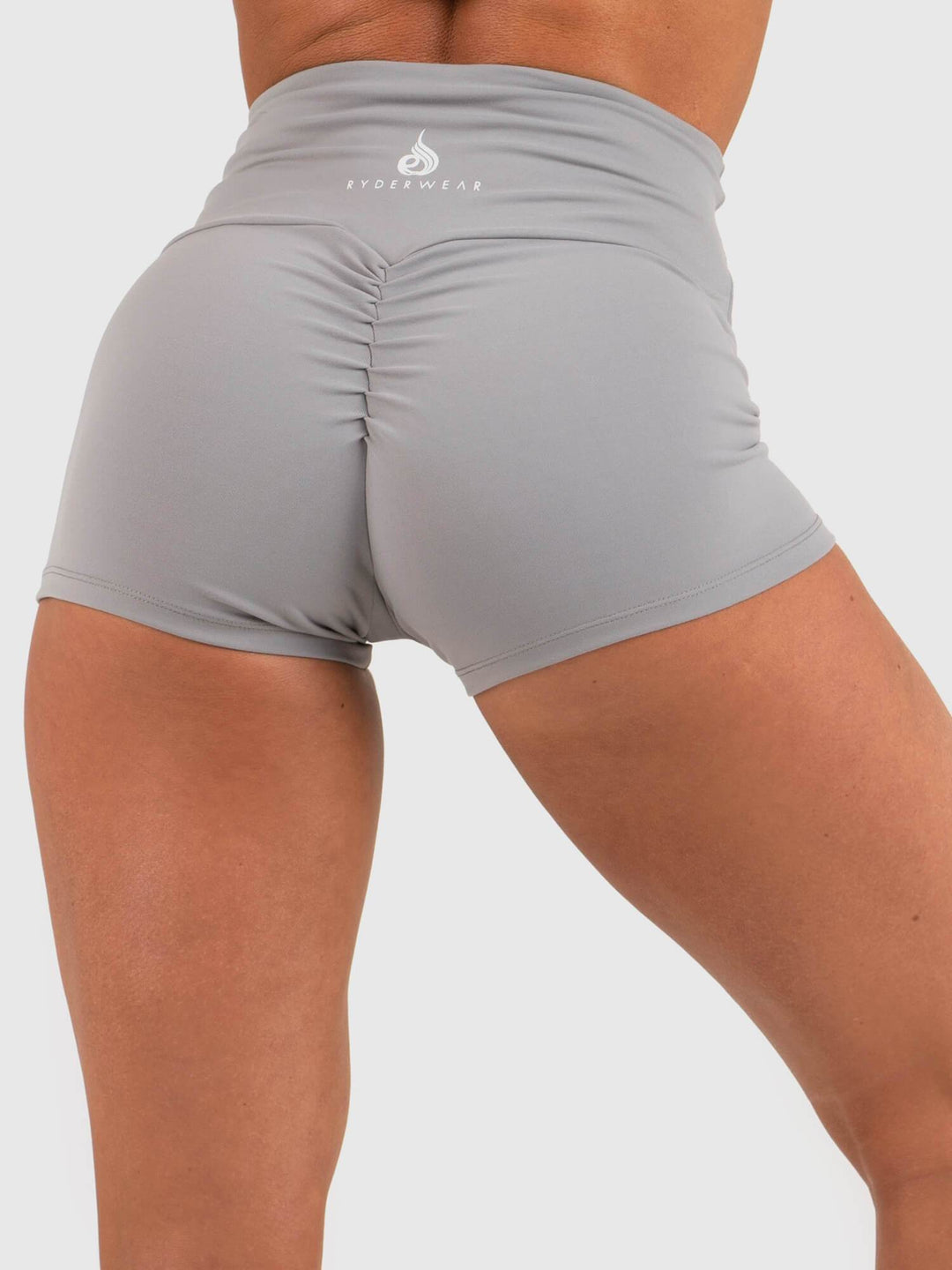 Animal Scrunch Bum Shorts - Grey Clothing Ryderwear 