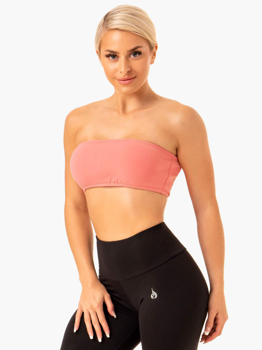 Bandeau Sports Bra - Pink Clothing Ryderwear 