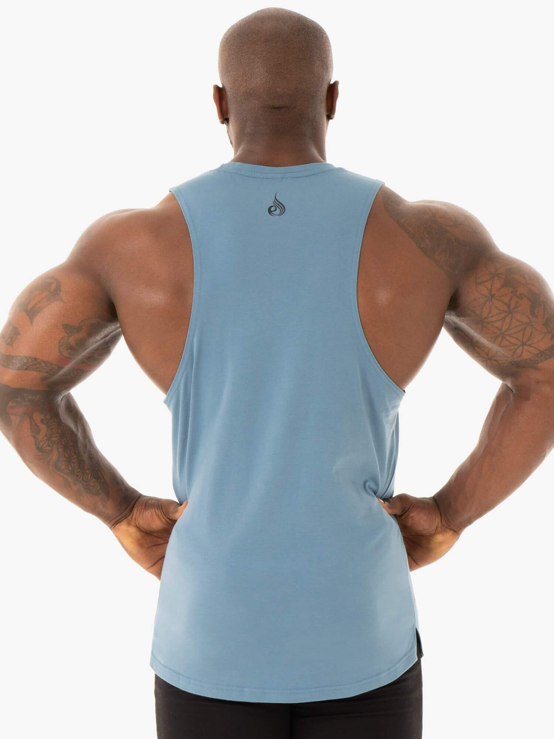 Base Baller Tank - Blue Clothing Ryderwear 