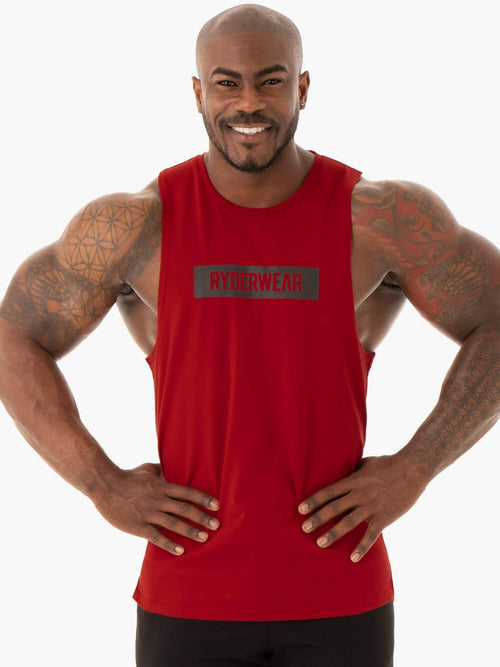 Base Baller Tank Red