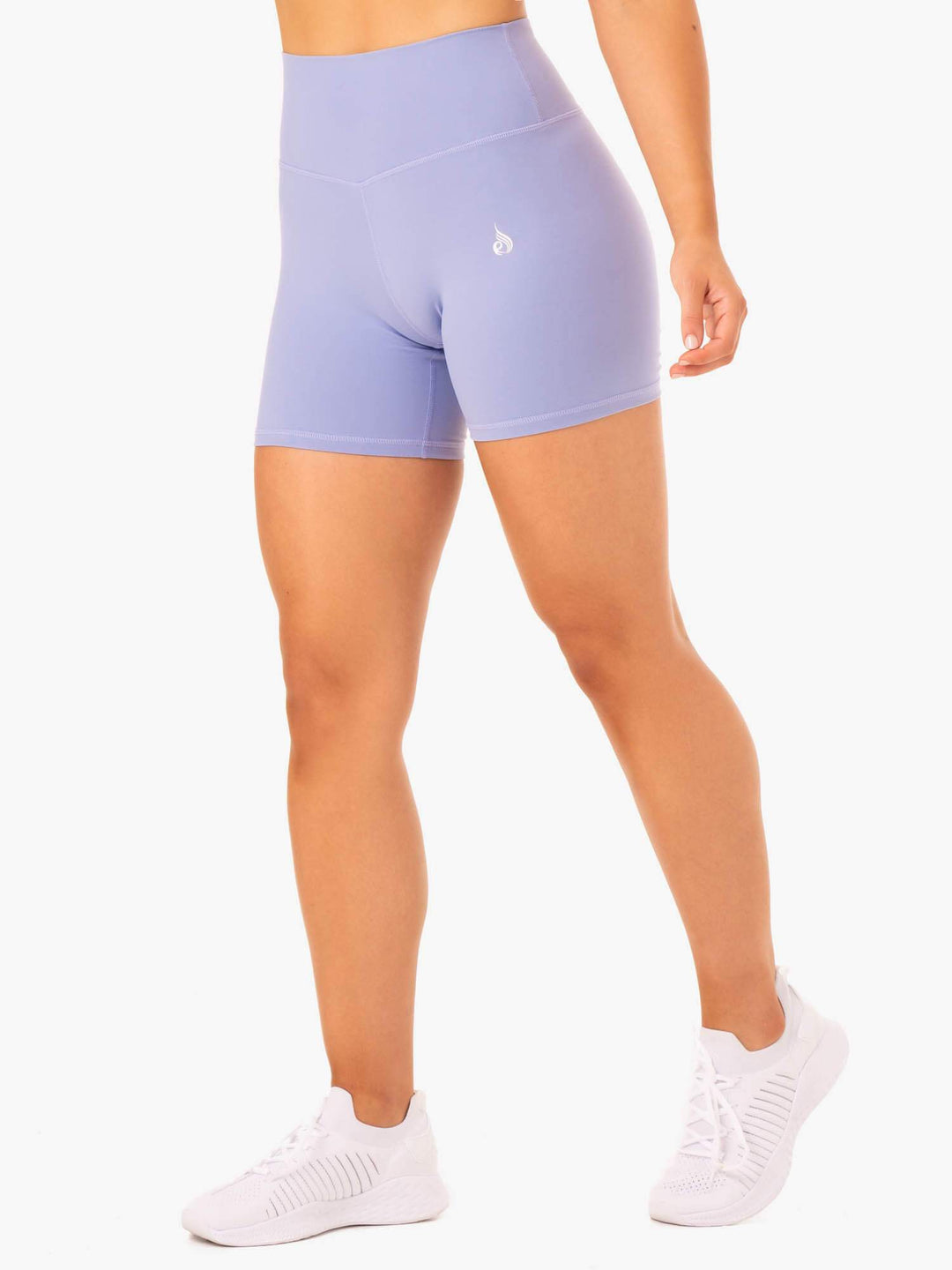 Base High Waisted Shorts - Purple Clothing Ryderwear 