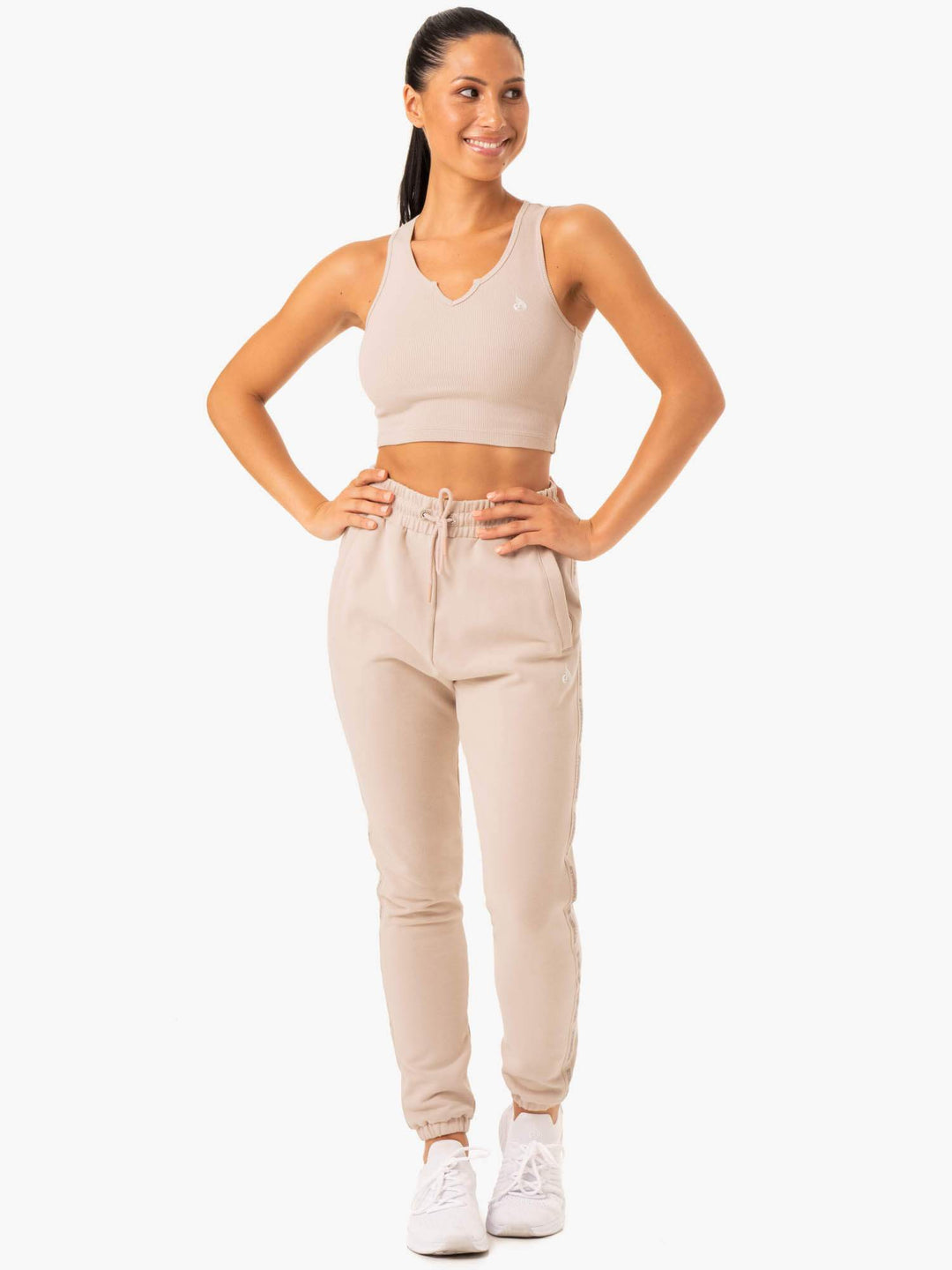 Base High Waisted Track Pants - Mushroom Clothing Ryderwear 