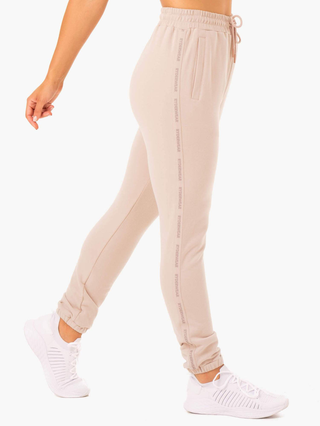 Base High Waisted Track Pants - Mushroom Clothing Ryderwear 