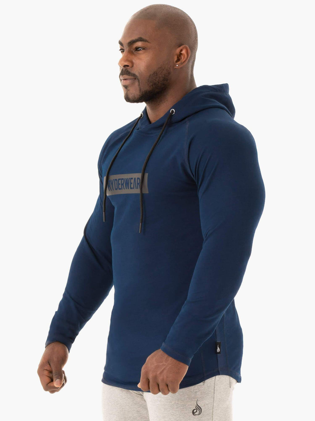 Base Pullover Jumper - Navy Clothing Ryderwear 