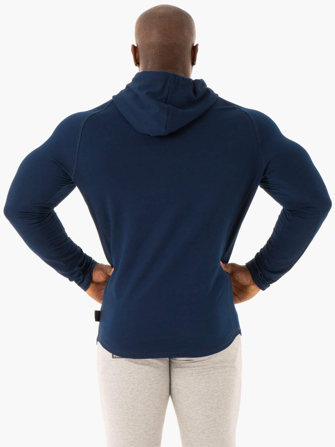 Base Pullover Jumper - Navy Clothing Ryderwear 