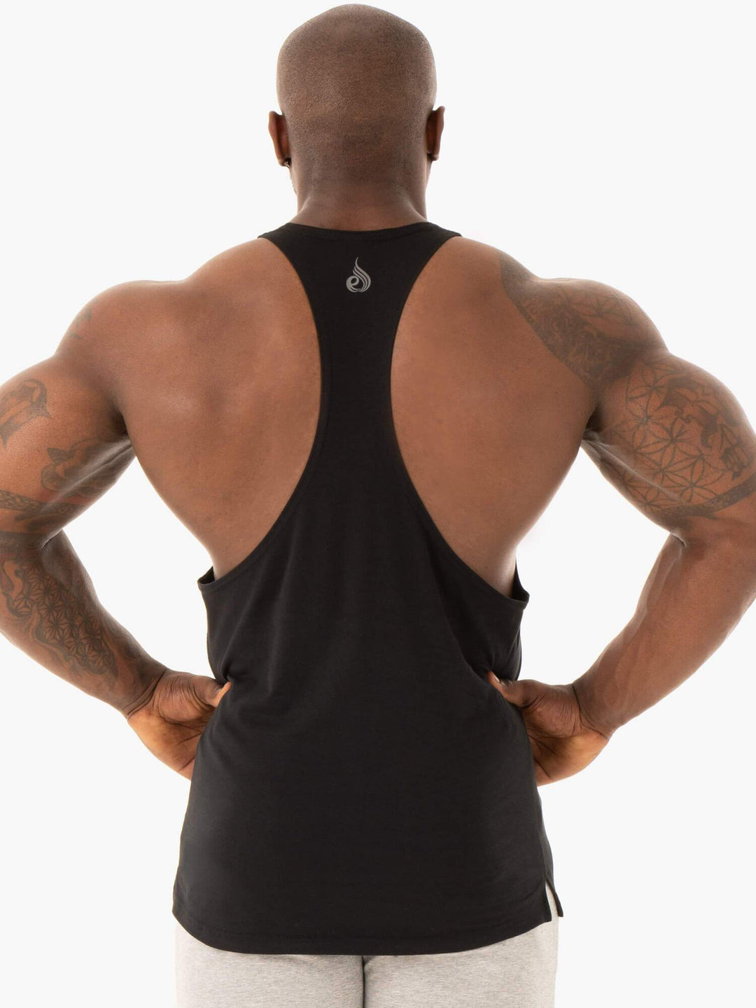 Base Stringer T-Back - Black Clothing Ryderwear 