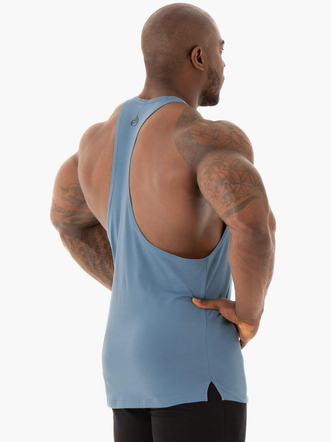 Base Stringer T-Back - Blue Clothing Ryderwear 