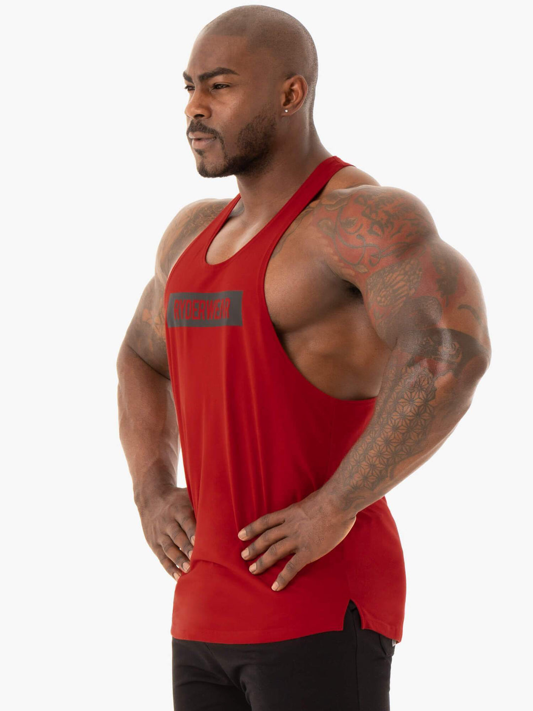 Base Stringer T-Back - Red Clothing Ryderwear 