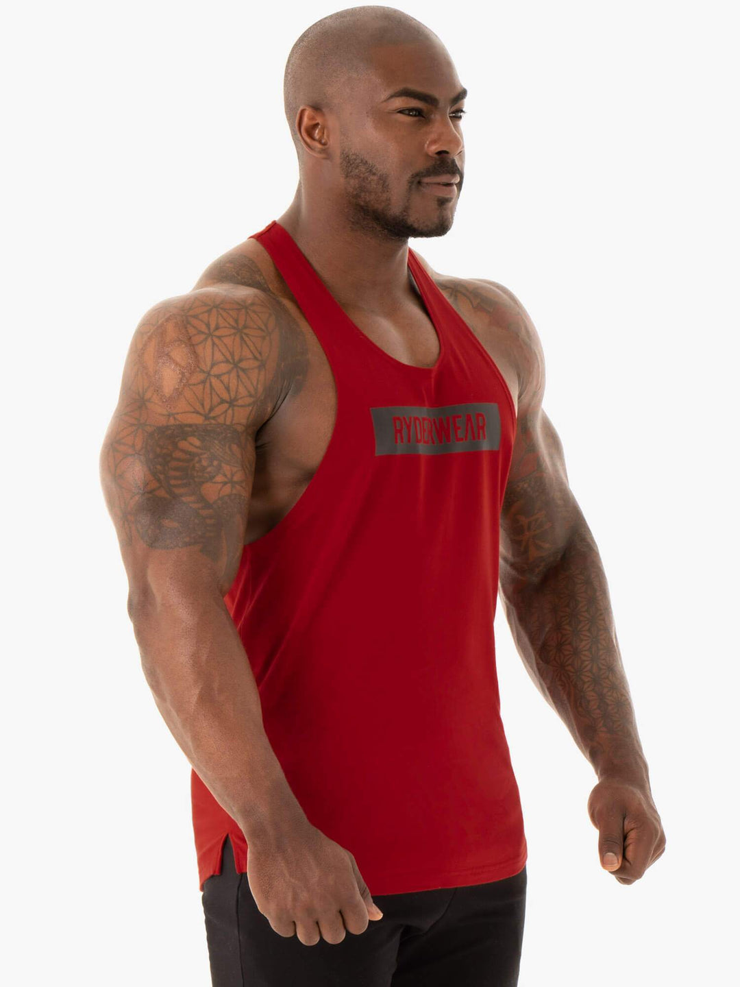 Base Stringer T-Back - Red Clothing Ryderwear 