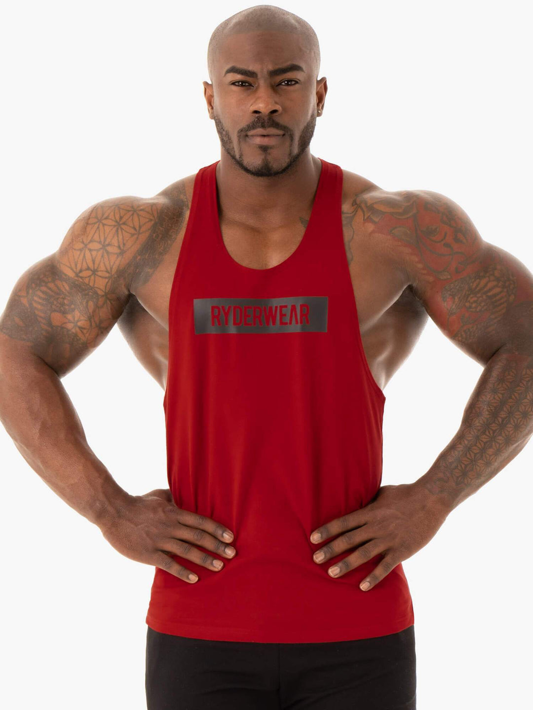 Base Stringer T-Back - Red Clothing Ryderwear 