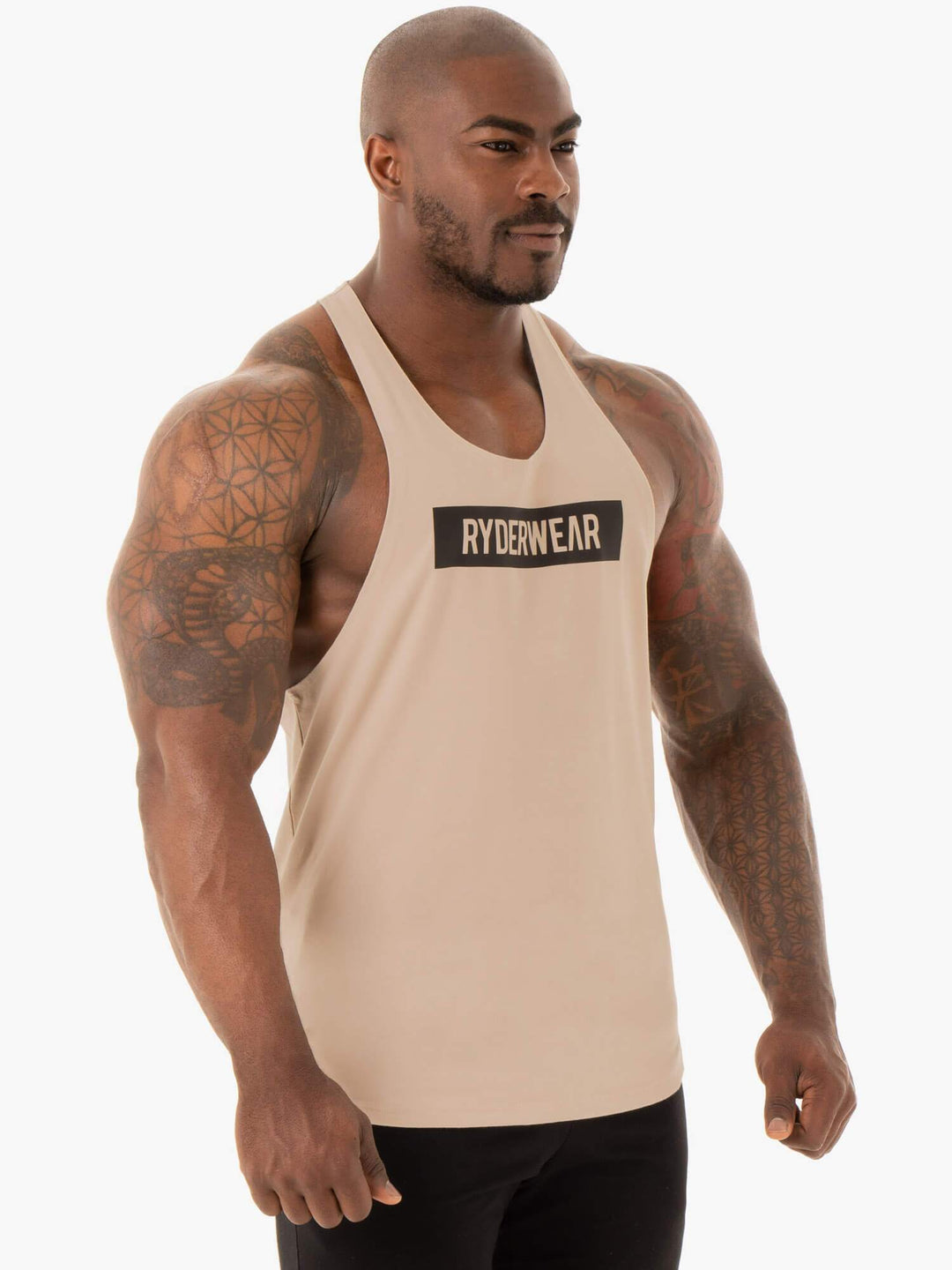 Base Stringer T-Back - Sand Clothing Ryderwear 