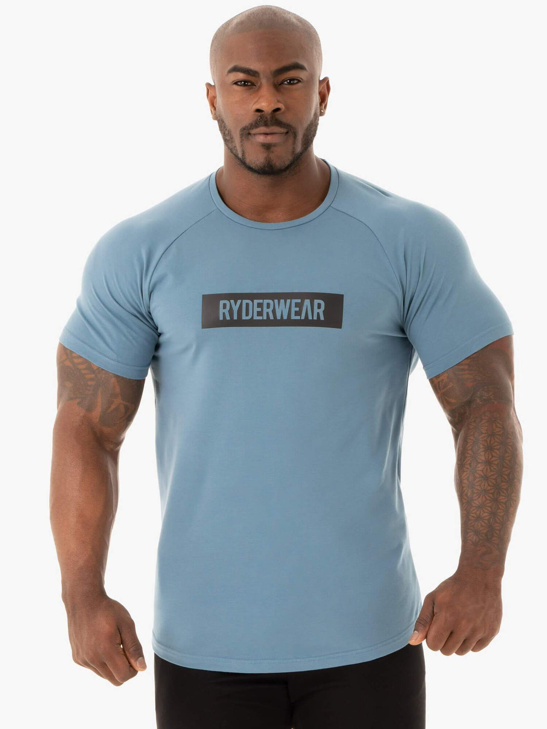 Base T-Shirt - Blue Clothing Ryderwear 